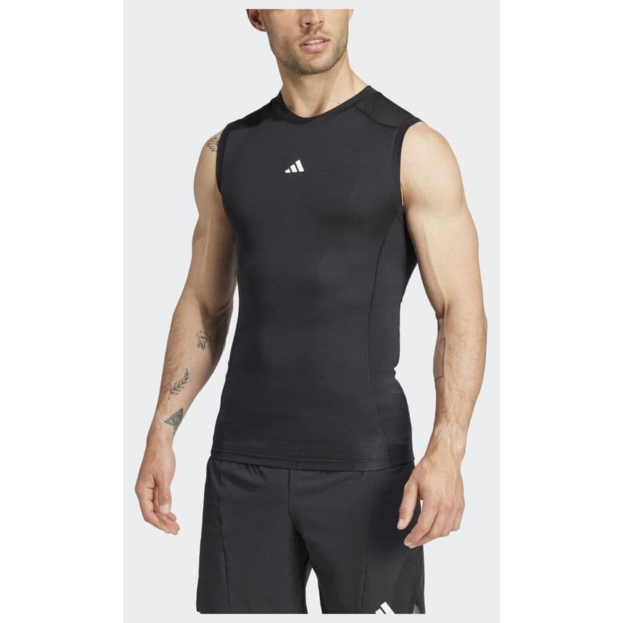 adidas Techfit Compression Training Mouwloos Shirt