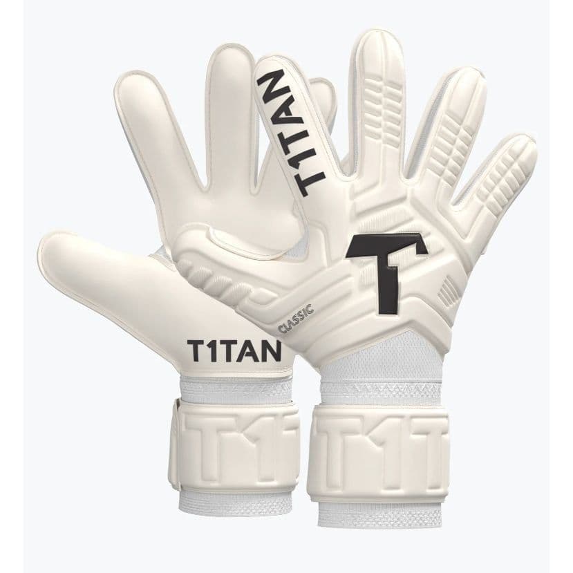 T1TAN Keepershandschoenen Classic 1.0 White-out