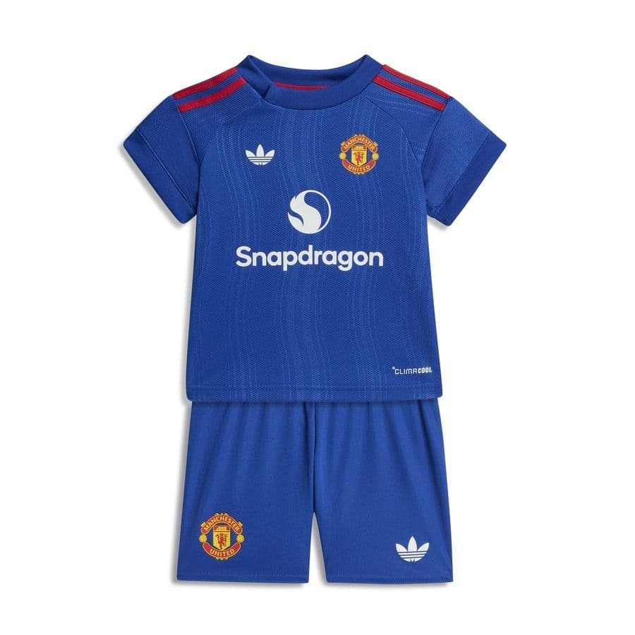 adidas Manchester United Uitshirt 2026/27 Mini-kit Kids