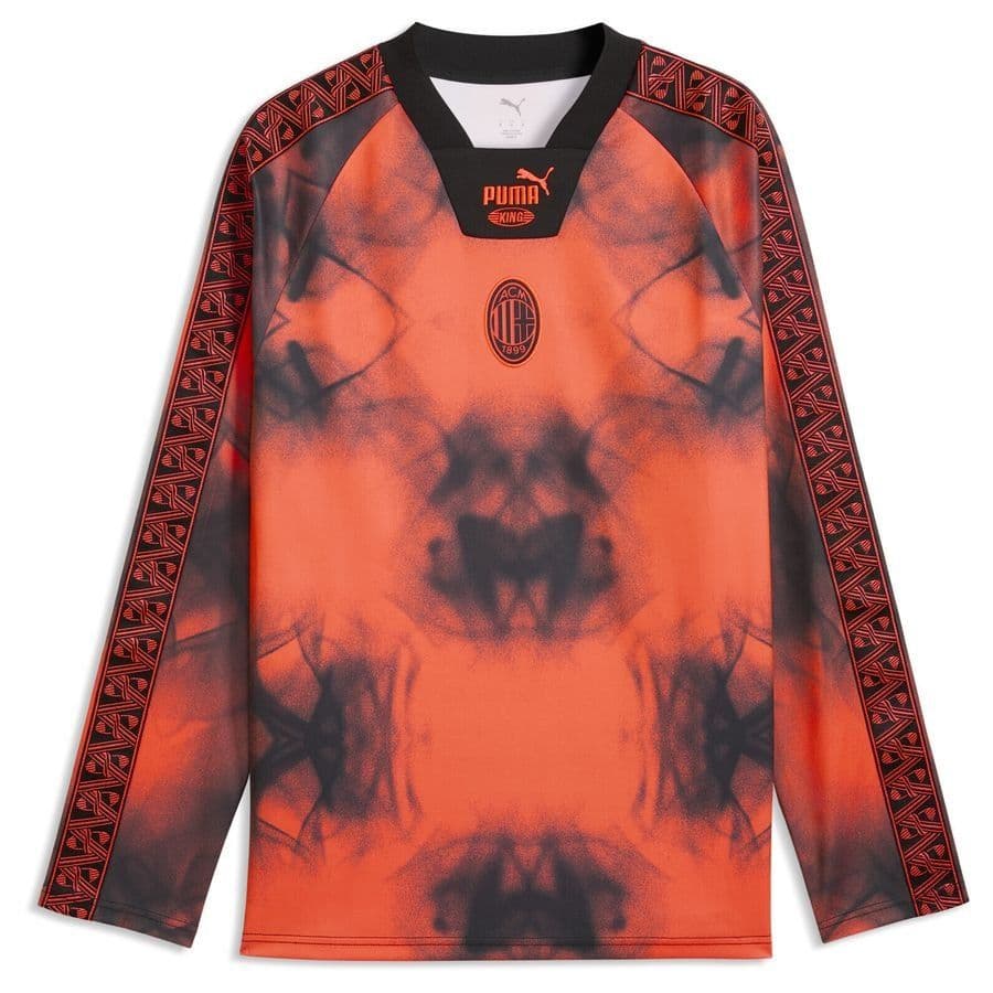 Puma Acm King Jersey Ls Glowing Red-flat Dark