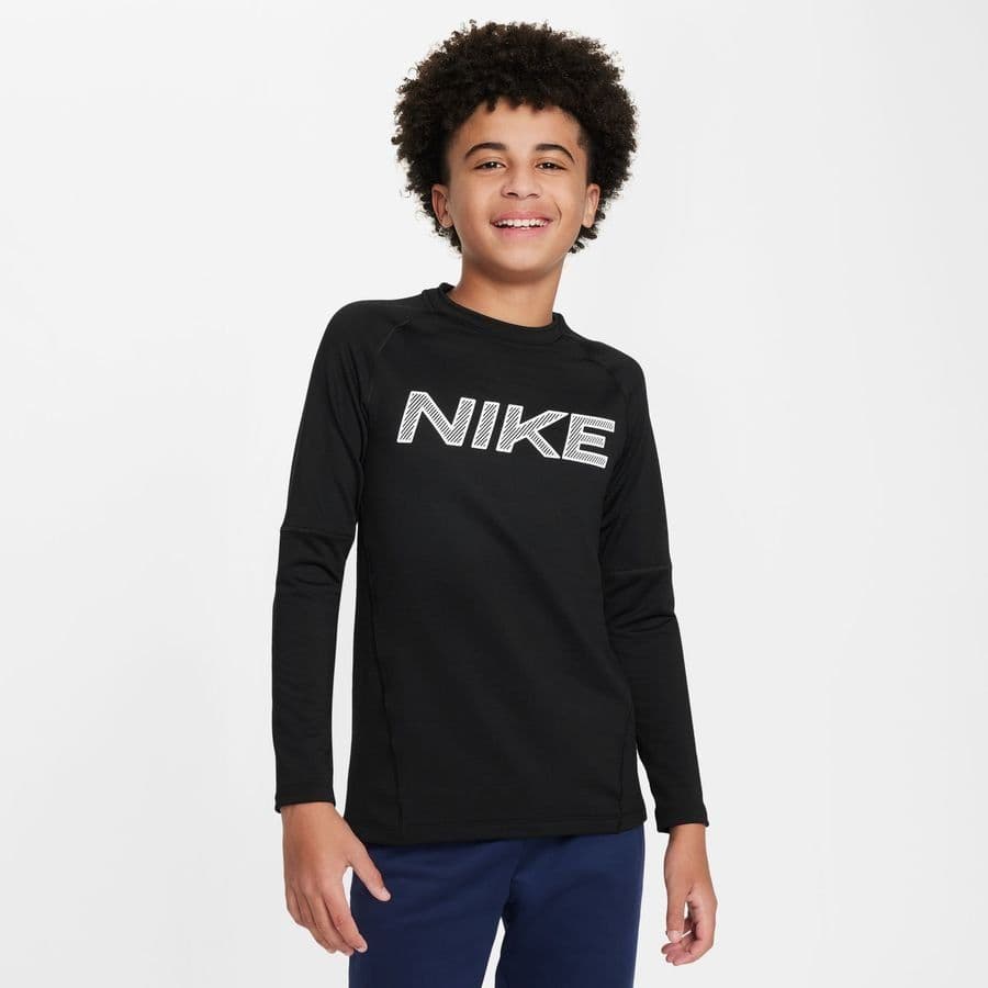 Nike Pro Trainingsshirt Dri-fit Crew Warm Kids
