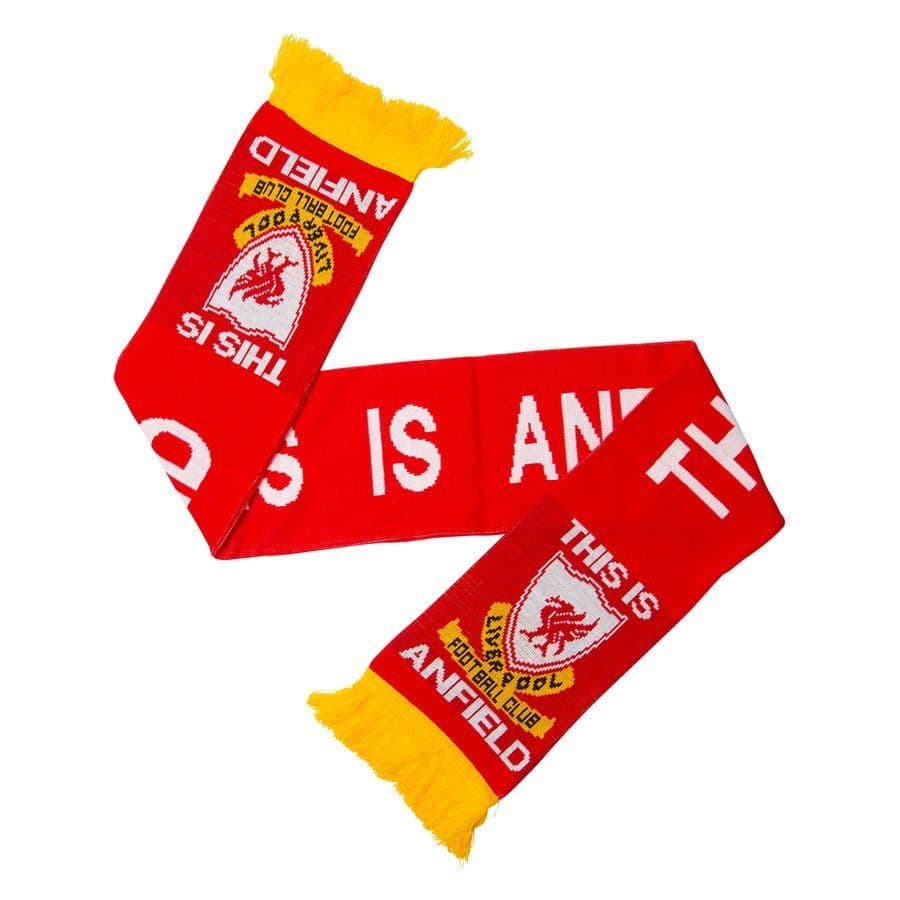 Liverpool FC Liverpool Sjaal This Is Anfield