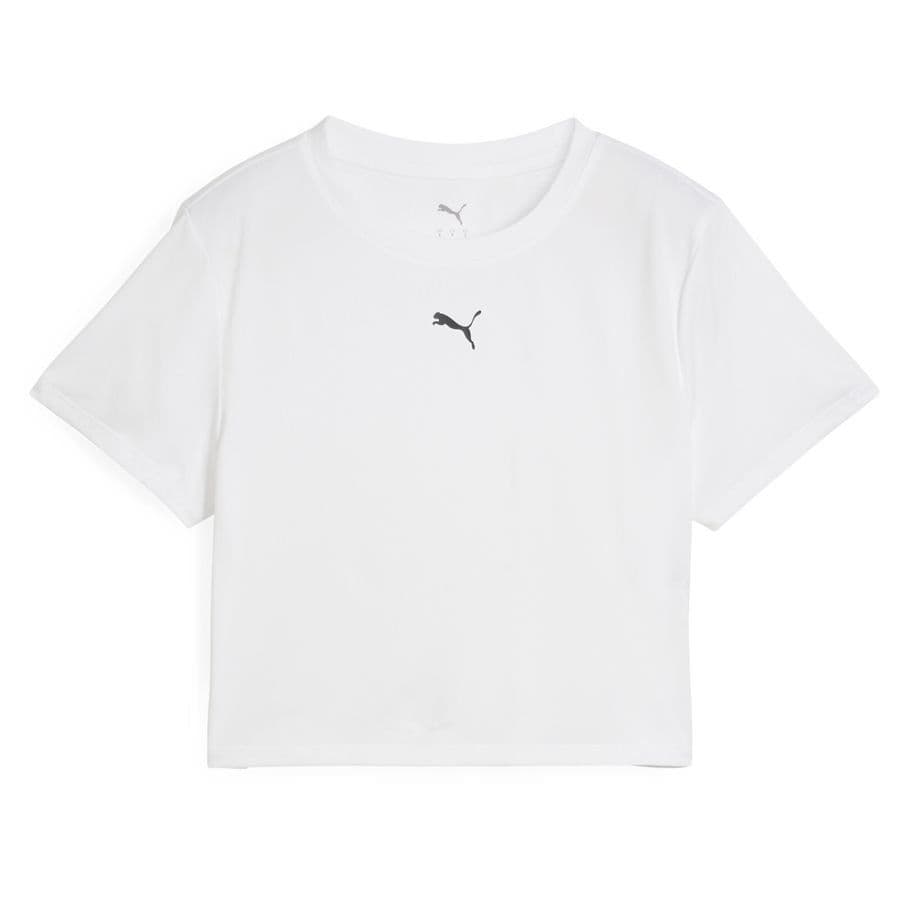 Puma Tad Essentials Kurzes Figurbetontes T-shirt Dames
