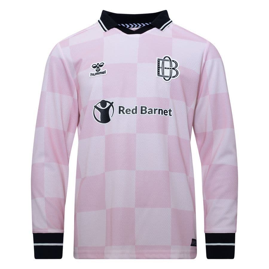 hummel Odense Boldklub 3de Shirt 2025/26 Kids Lange Mouwen
