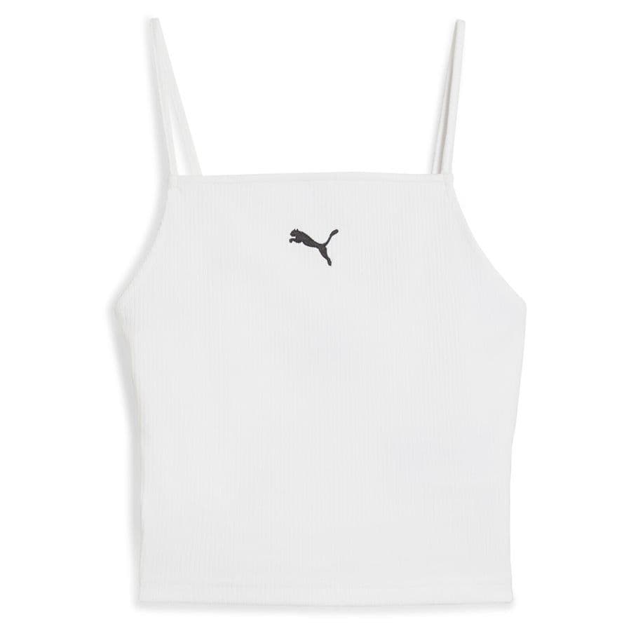 Puma Wardrobe Ess Geripptes Tanktop Dames