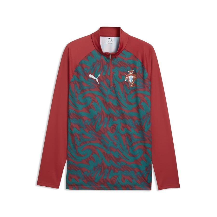 Puma Portugal Trainingsshirt Pre Match Kwartrits