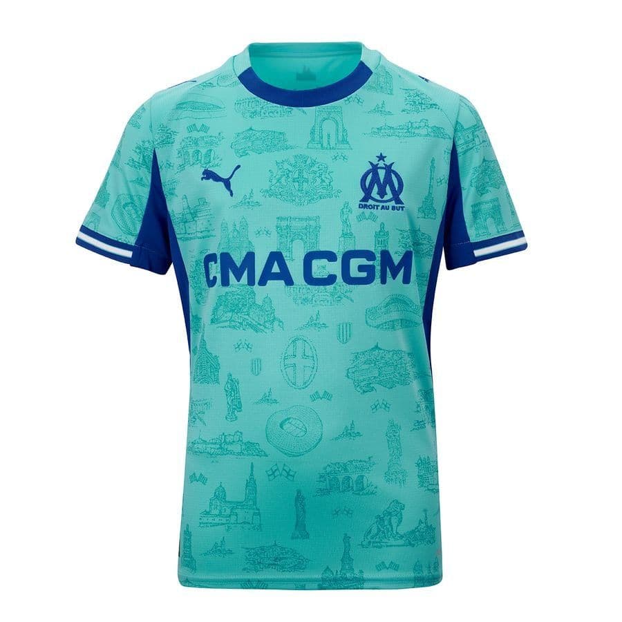 Puma Marseille 4e Keepersshirt 2025/26 Kids