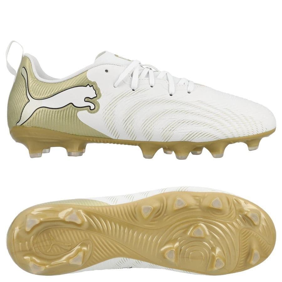 Puma Future 9 Play Fg/ag White Gold Kids