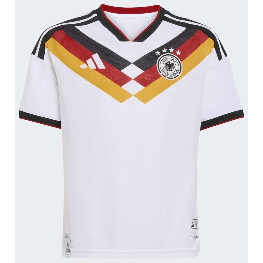 adidas Duitsland 26 Authentiek Thuisshirt Kids