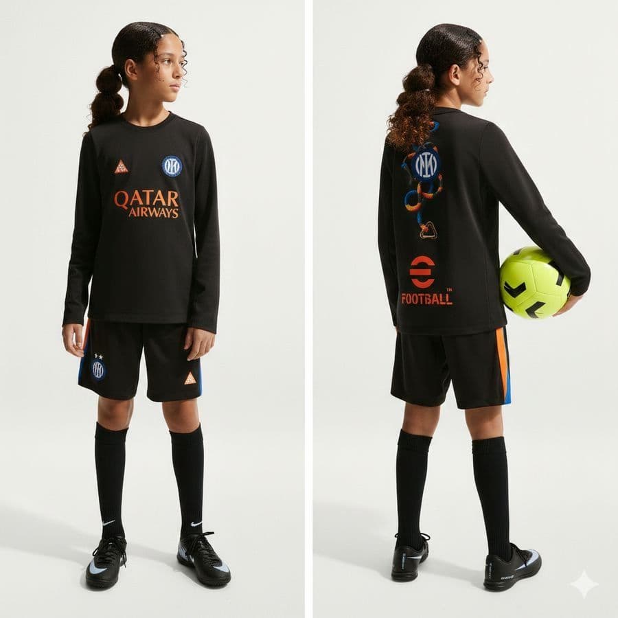 Nike Inter X Acg Trainingsshirt Dri-fit Academy Pro Pre Match Warm 4e Kids