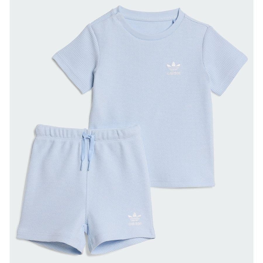 adidas Originals Regular-fit Waffle Short T-shirt-set