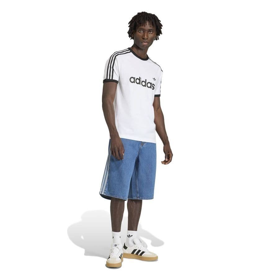 adidas Originals Denim Shorts Firebird