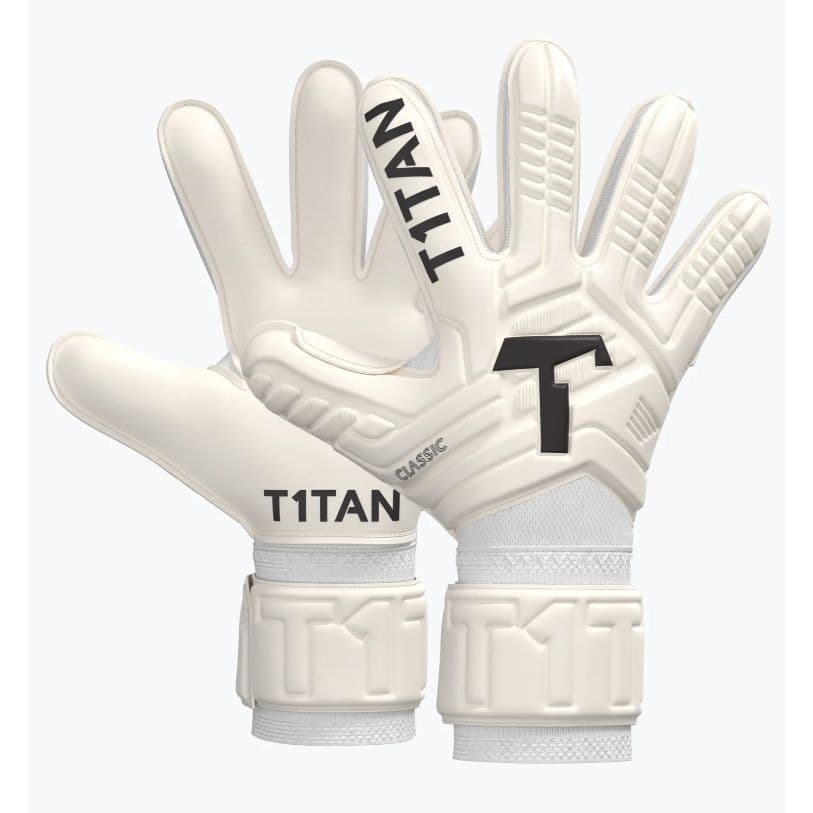 T1TAN Keepershandschoenen Classic 1.0 White-out Kids