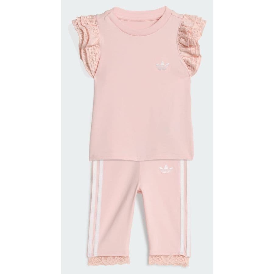 adidas Originals Lace 3/4 Legging T-shirt Set