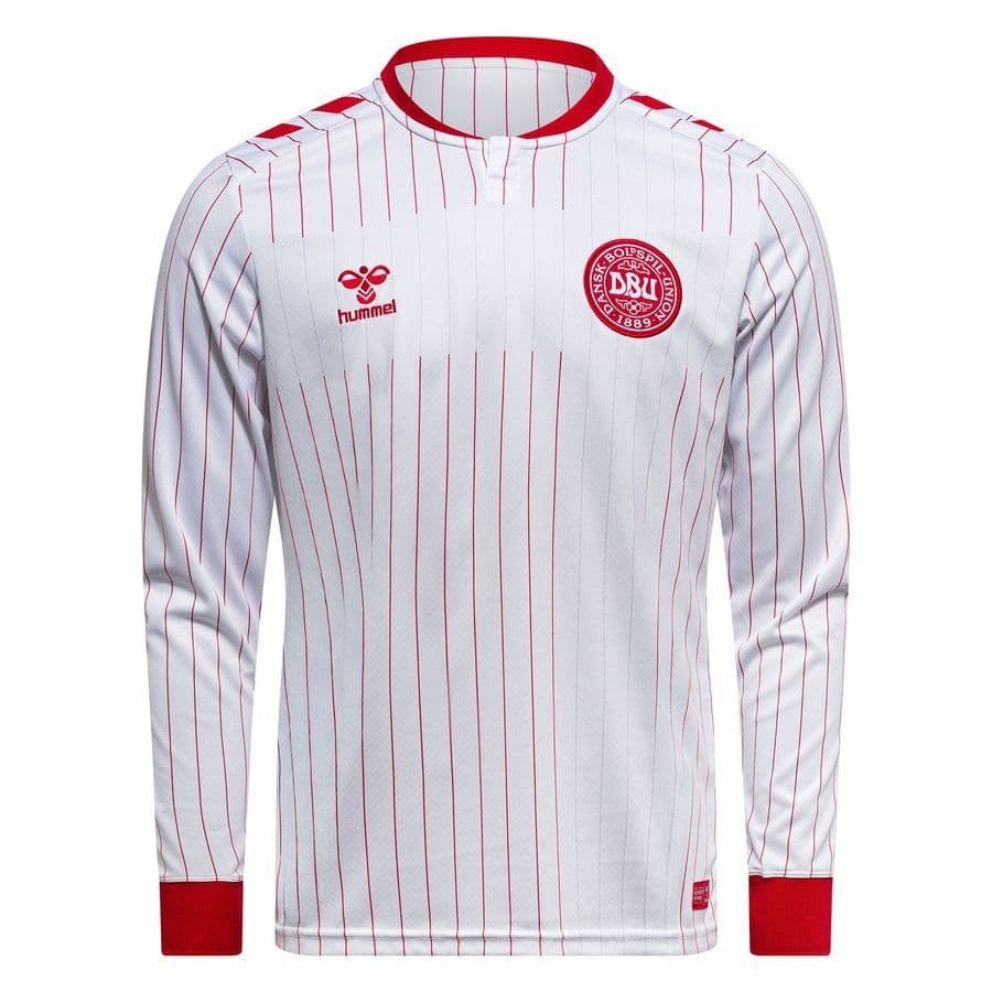 hummel Denemarken Uitshirt 2026/27 Kids Lange Mouwen
