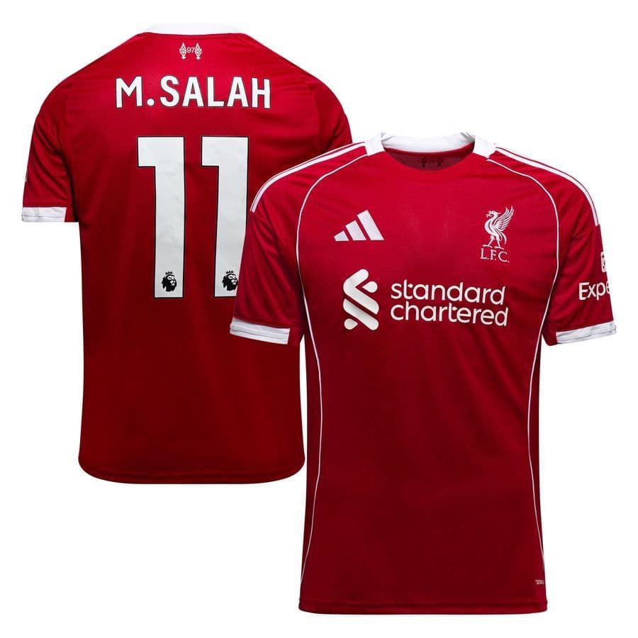 adidas Liverpool Thuisshirt 2025/26 M.Salah 11 Kids