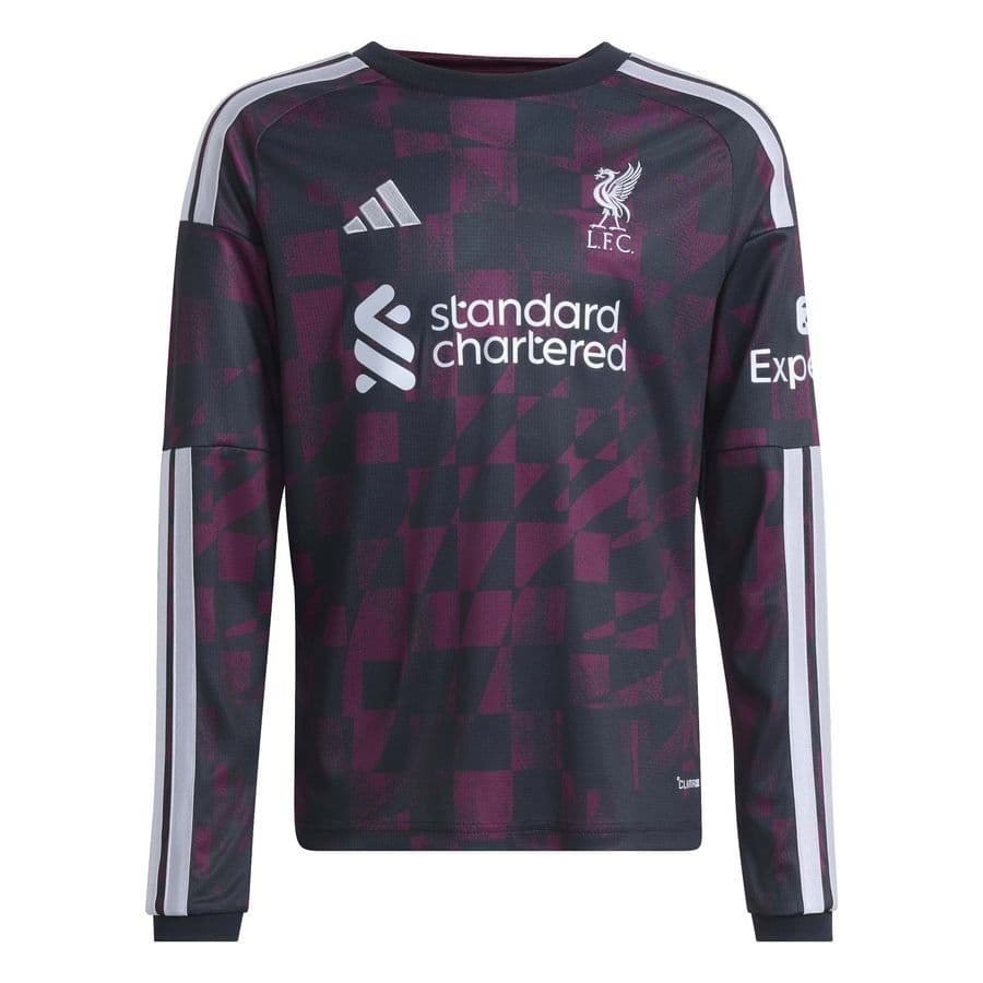 adidas Liverpool 3de Shirt 2026/27 Kids Lange Mouwen