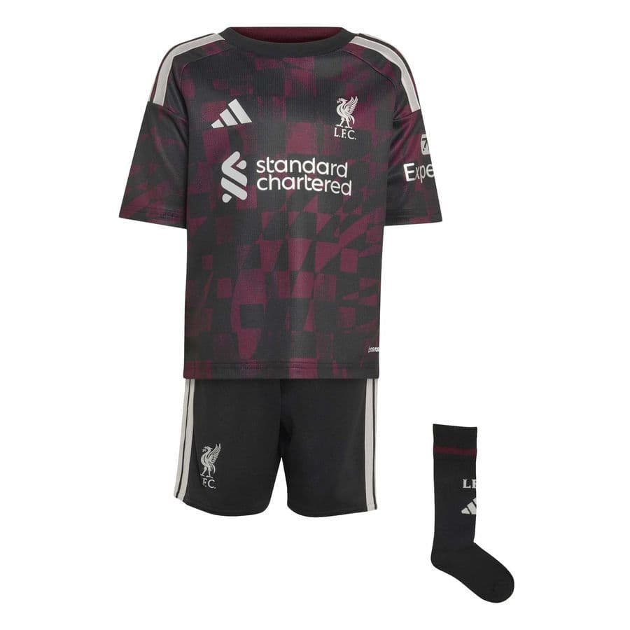 adidas Liverpool 3de Shirt 2026/27 Mini-kit Kids