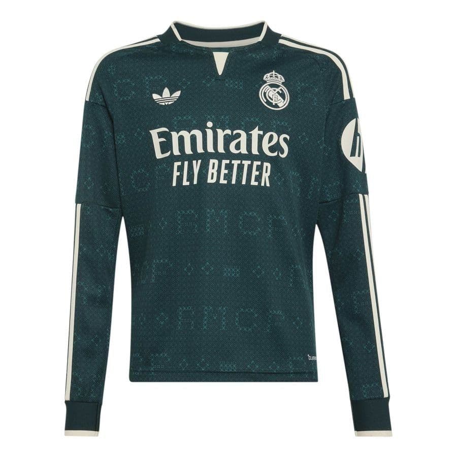 adidas Real Madrid Uitshirt 2026/27 Kids Lange Mouwen