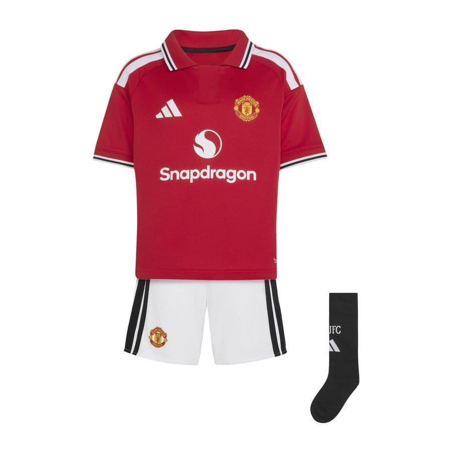 adidas Manchester United Thuisshirt 2026/27 Mini-kit Kids