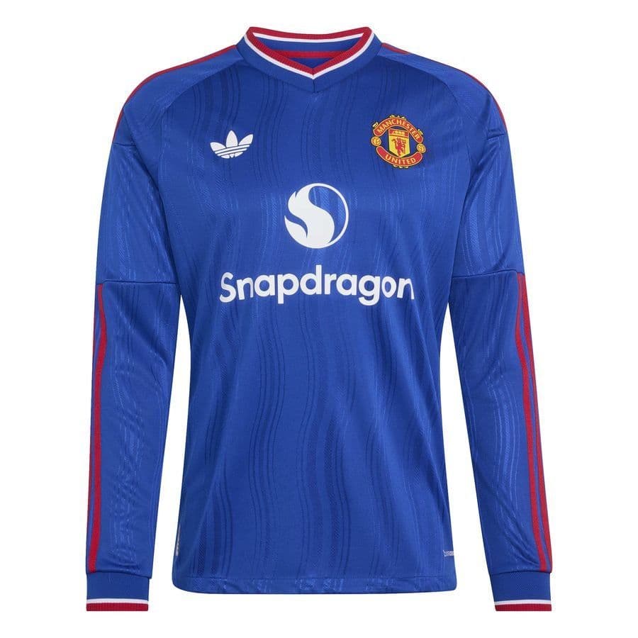 adidas Manchester United Uitshirt 2026/27 Authentic Lange Mouwen