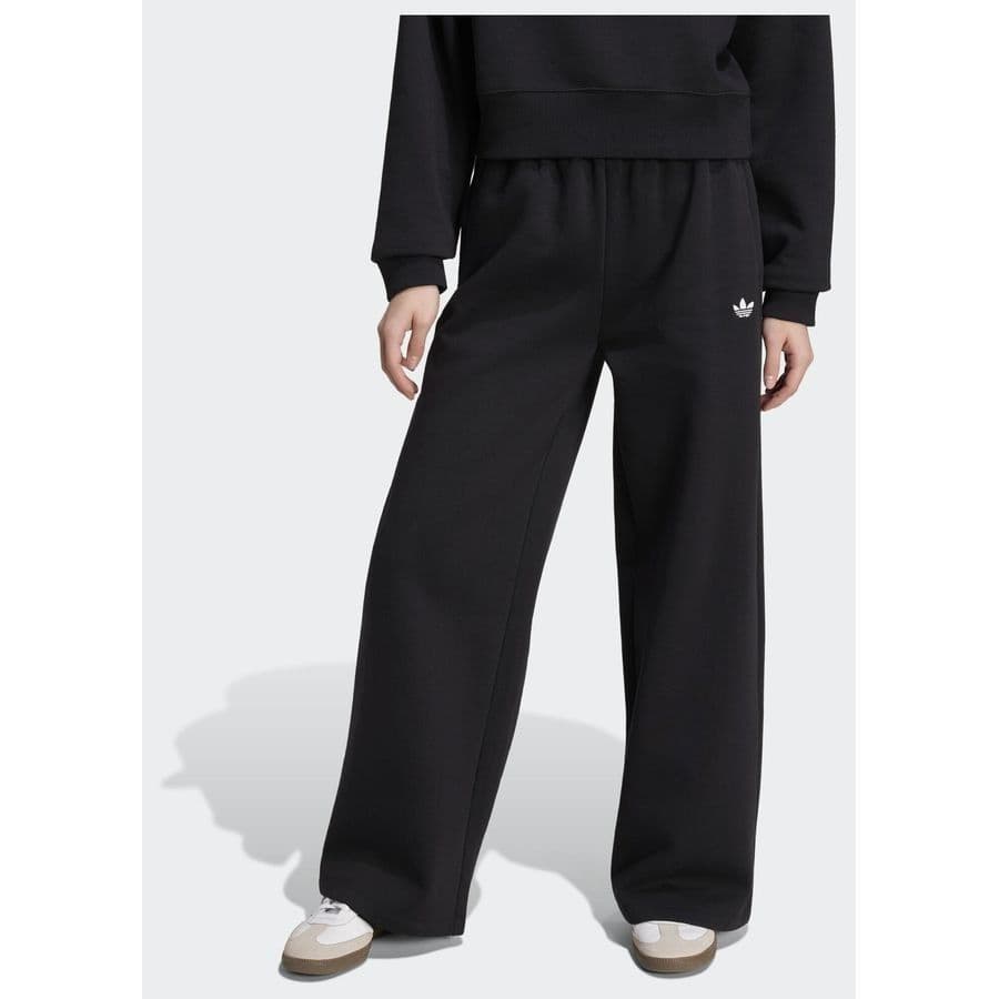 adidas Originals Fleece Broek Met Wijde Pijpen