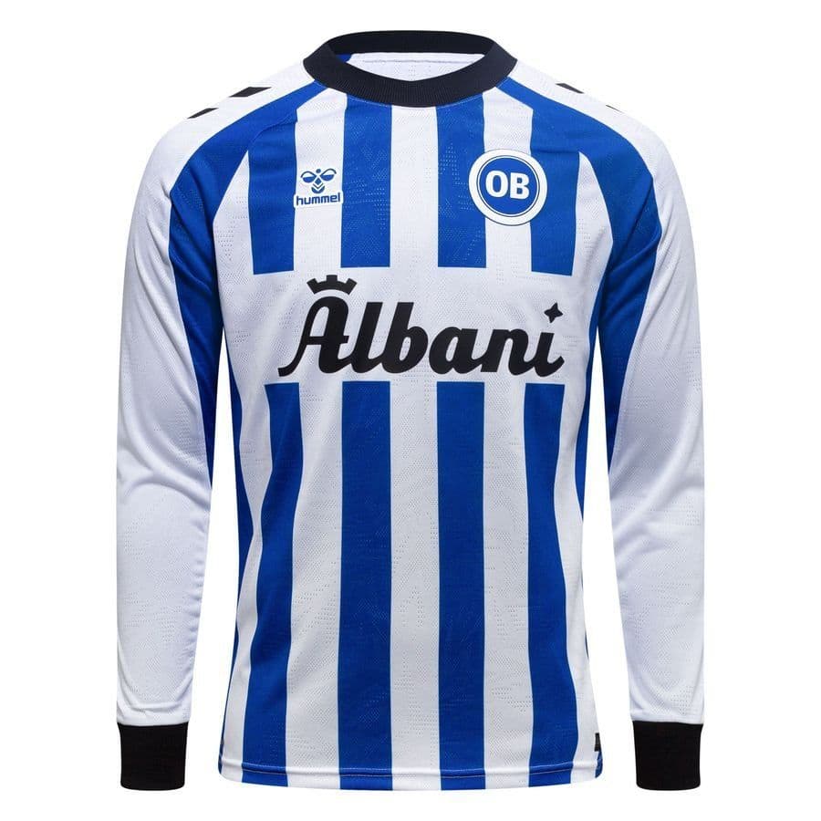 hummel Odense Boldklub Thuisshirt 2026/27 Lange Mouwen