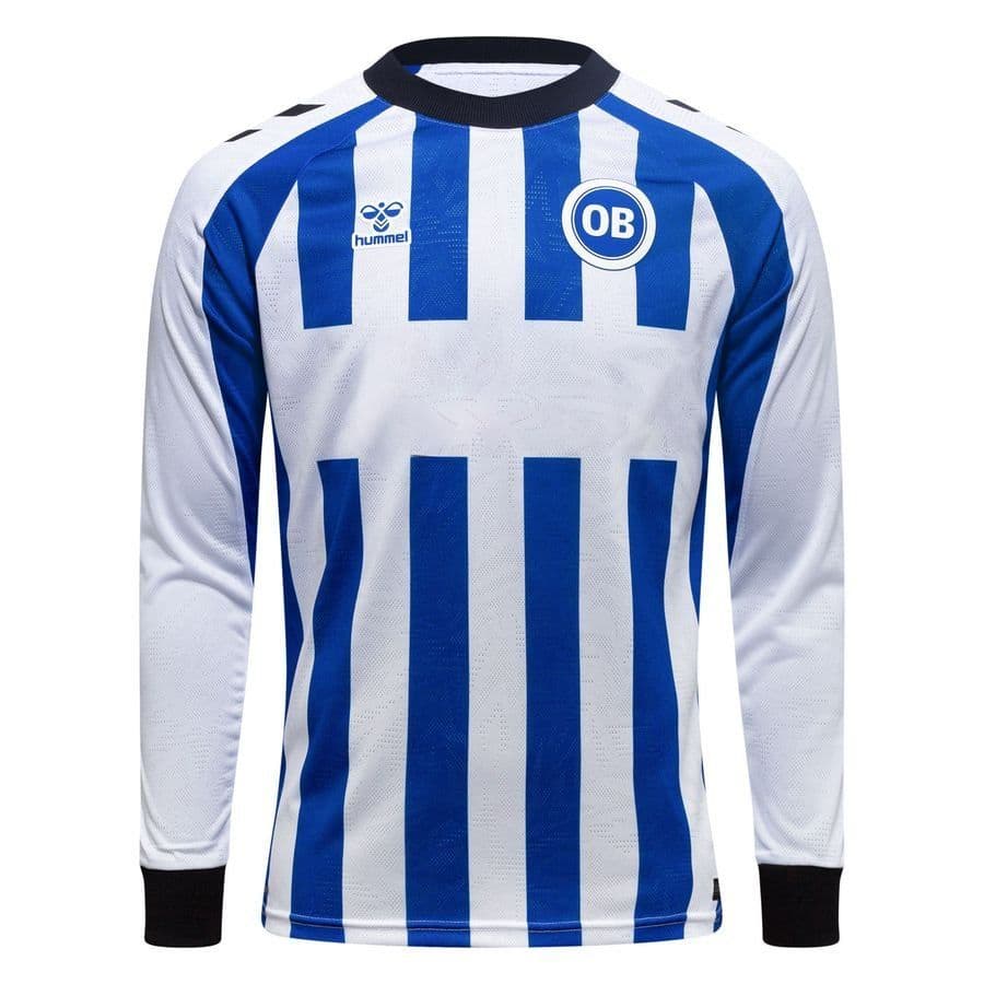 hummel Odense Boldklub Thuisshirt 2026/27 Kids Lange Mouwen