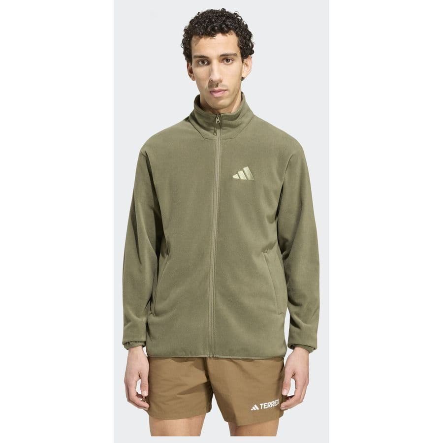 adidas Terrex Multi Essentials Fleece Jack Met Lange Ritssluiting