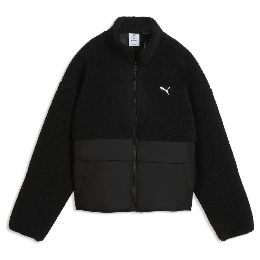 Puma Re:Fibre Fleece Relaxed Jacke Dames