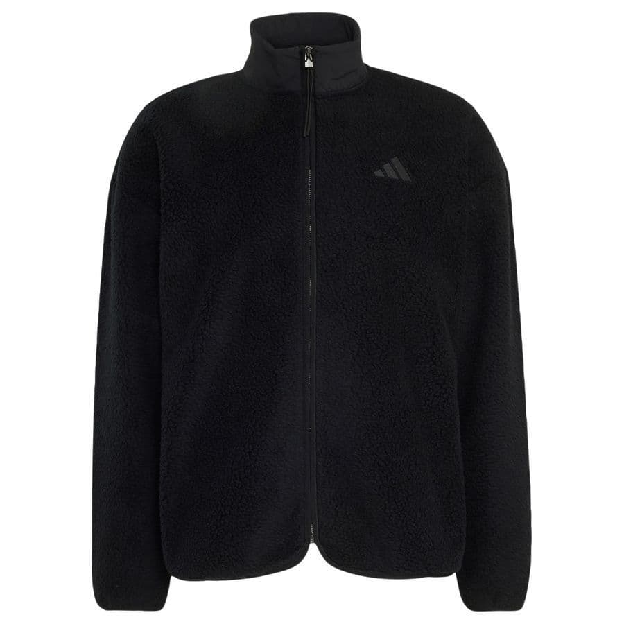 adidas City Tech 3 Stripes High Pile Fleece Full Zip