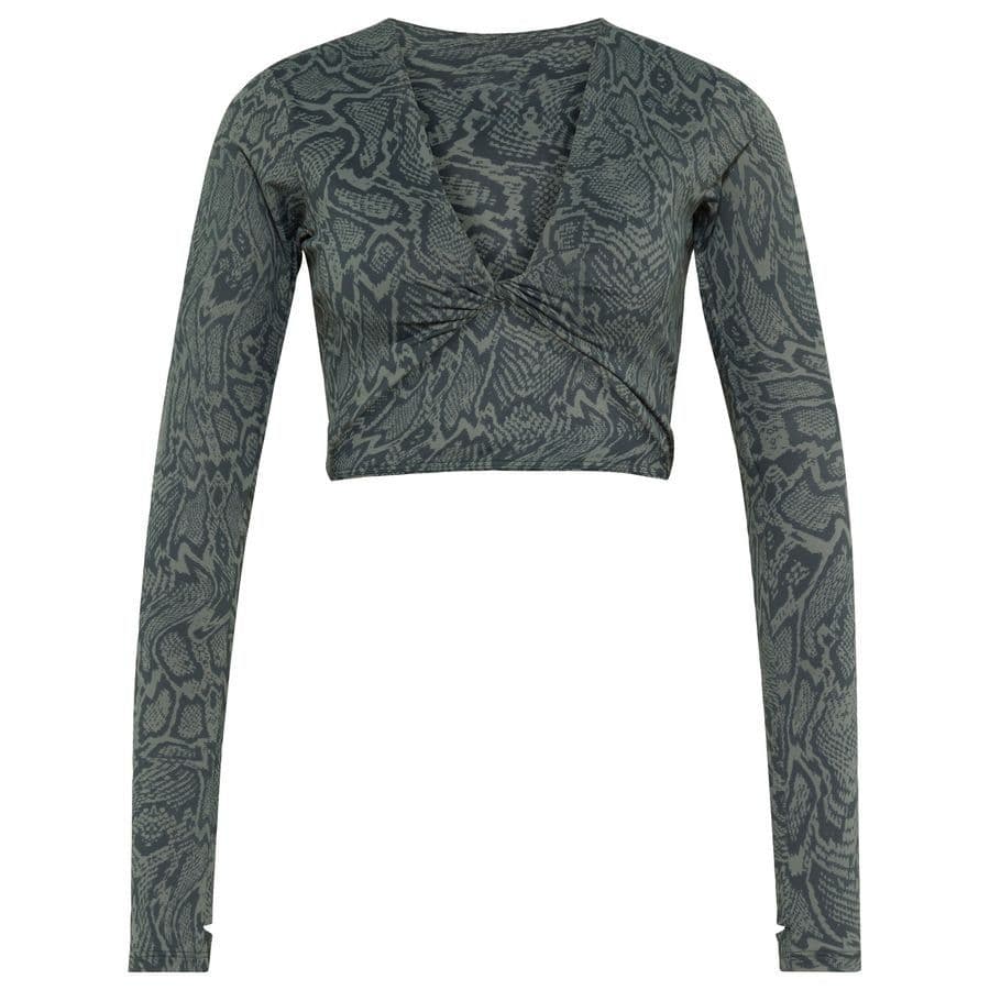 adidas Primelift Snake Twist Dubbelzijdig Draagbare Workoutlongsleeve