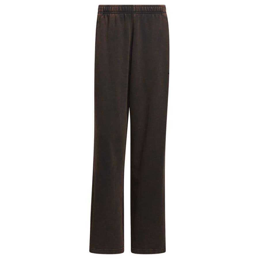 adidas adidas Basketball Washed Fleece Broek Met Wijde Pijpen