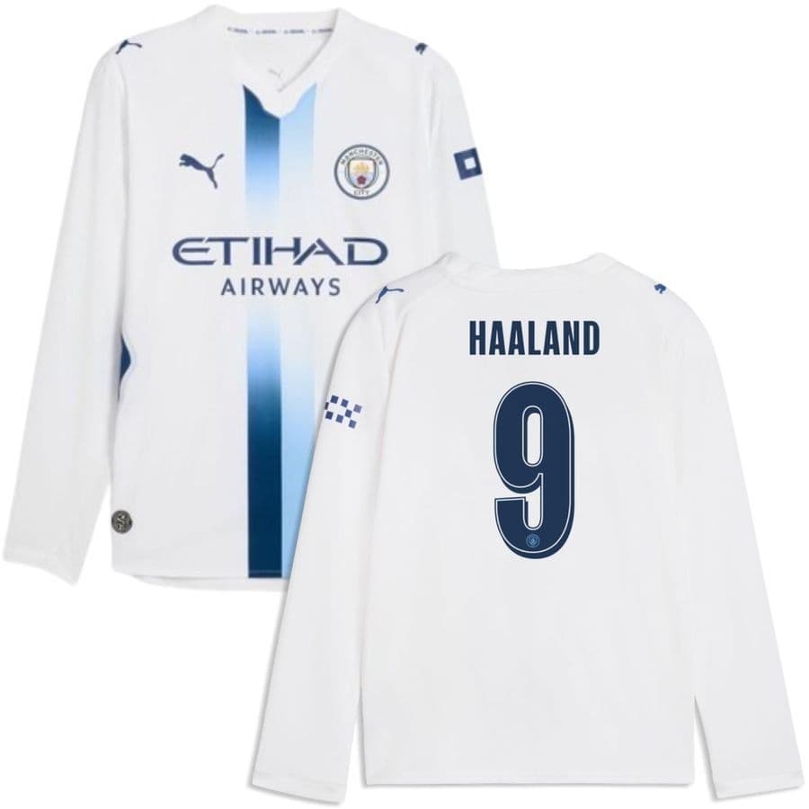 Puma Manchester City 3e Shirt 2026/27 Champions League Authentic Lange Mouwen Haaland 9