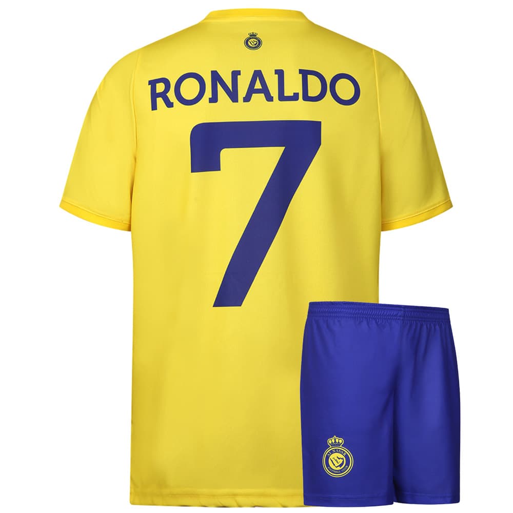 Kingdo Ronaldo Al-Nassr Voetbaltenue Thuis - 2025-2026