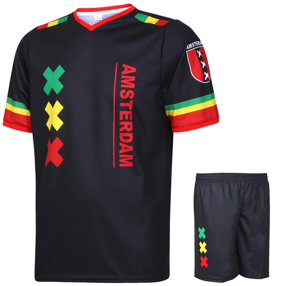 Kingdo Amsterdam Voetbaltenue Eigen Naam - Bob Marley