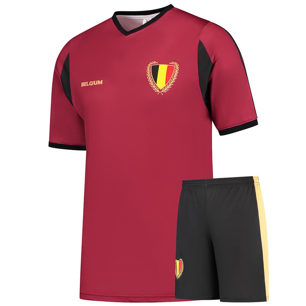 Kingdo Belgie Voetbaltenue Thuis - Eigen Naam - 2024-2026