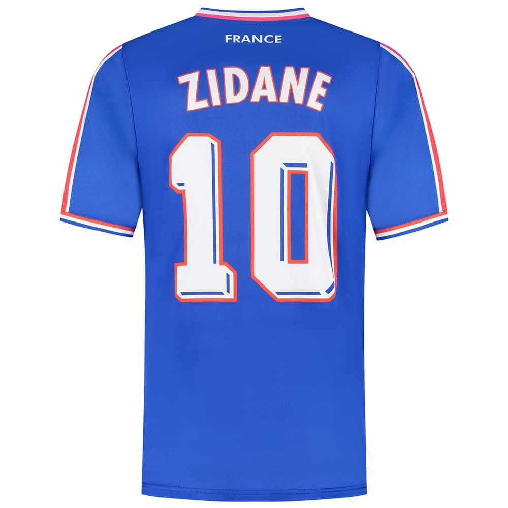 Kingdo Frankrijk Voetbalshirt Zidane - WK 1998