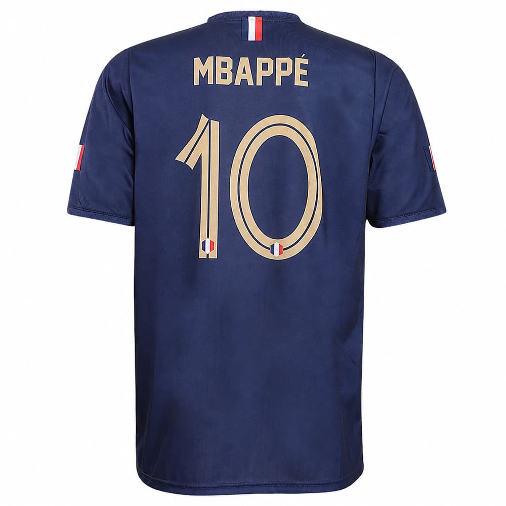 Kingdo Mbappe Frankrijk Voetbalshirt Thuis