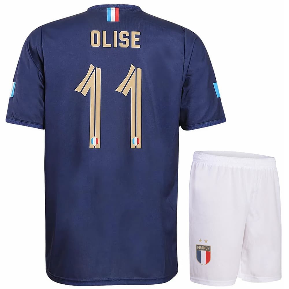 Kingdo Olise Frankrijk Voetbaltenue Thuis