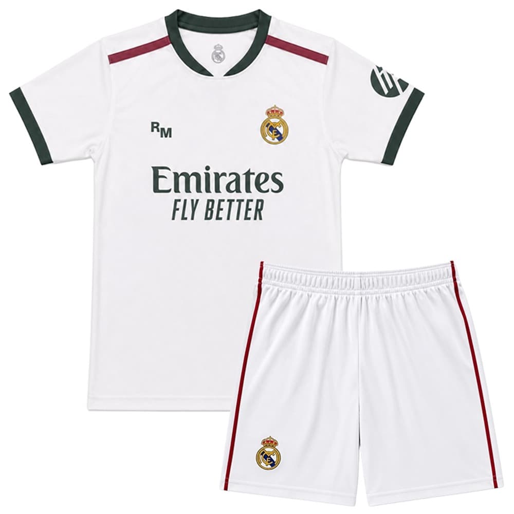 Real Madrid Voetbaltenue Thuis - Eigen Naam - 2026-2027 - Kind