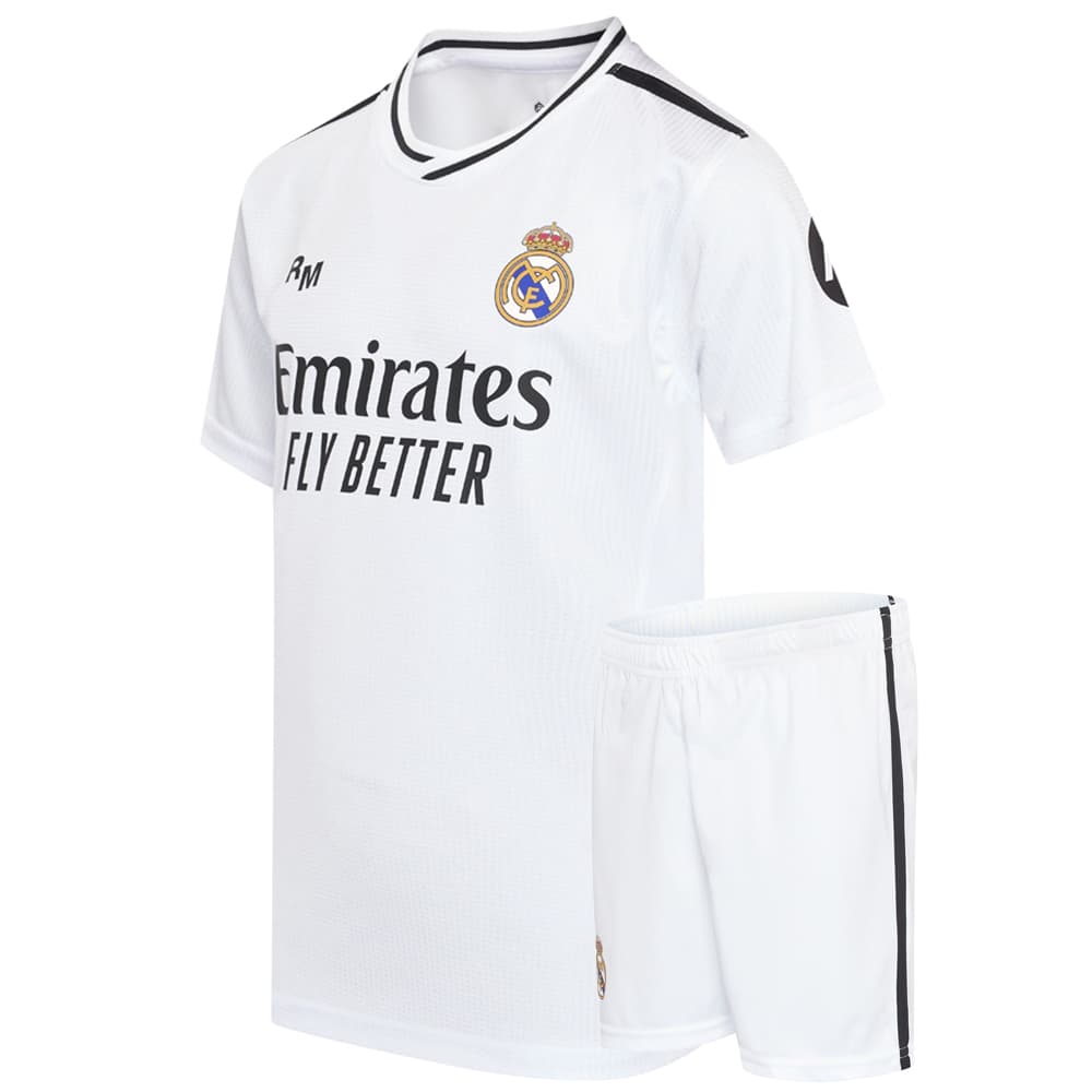 Real Madrid Voetbaltenue Thuis - Eigen Naam - 2024-2025 - Kind