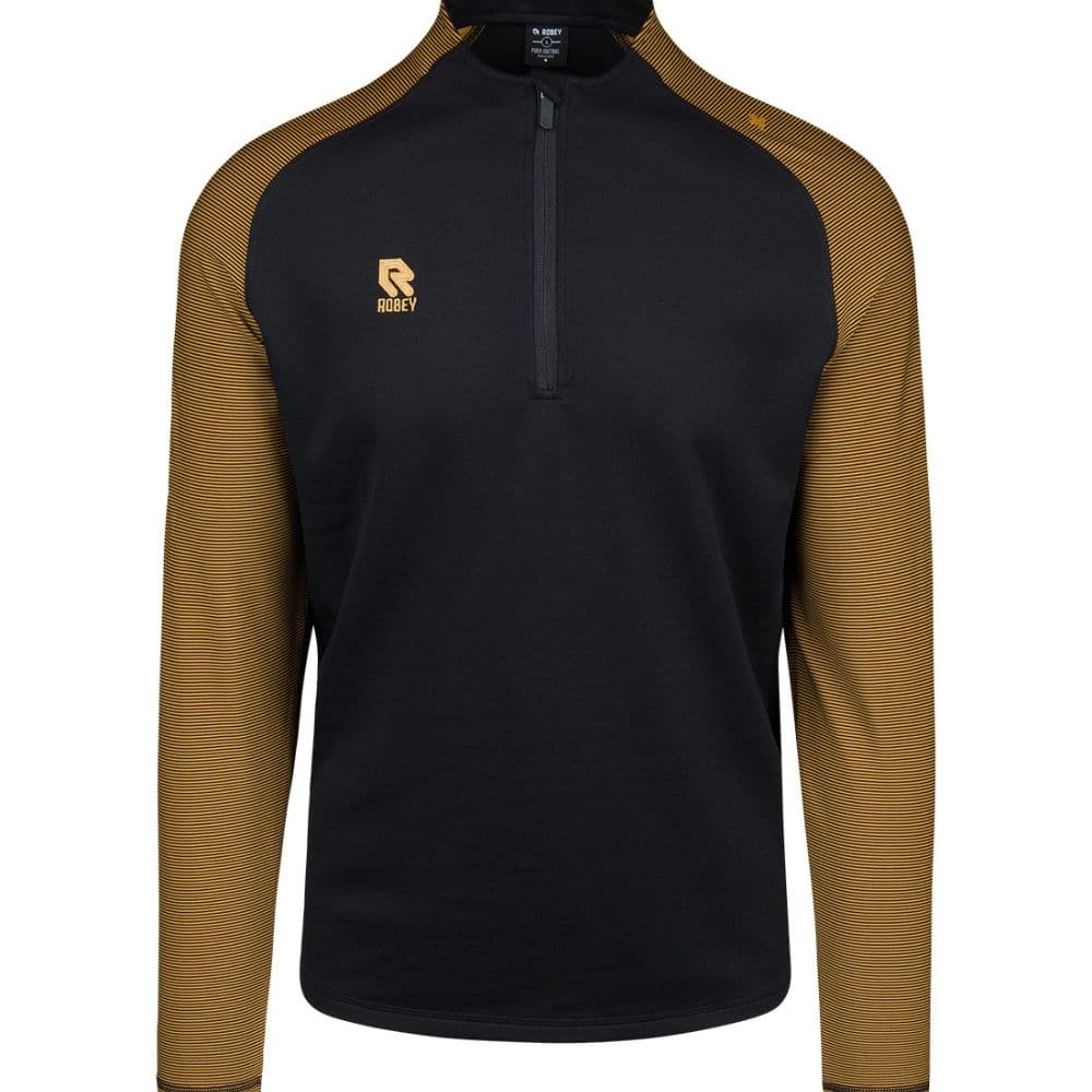 Robey Performance Trainingstrui 1/4-Zip in Zwart Goud