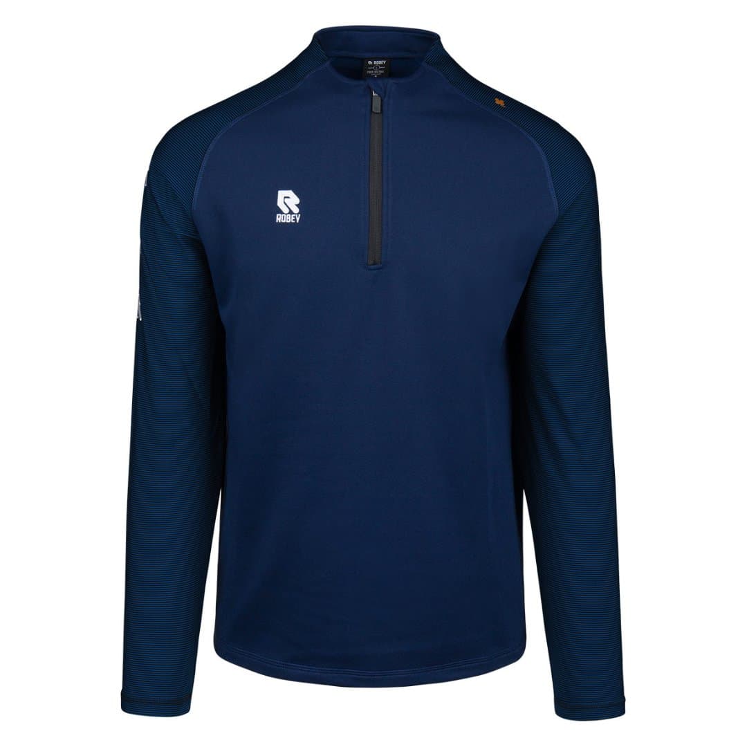 Robey Performance Trainingstrui 1/4-Zip in Donkerblauw Zwart