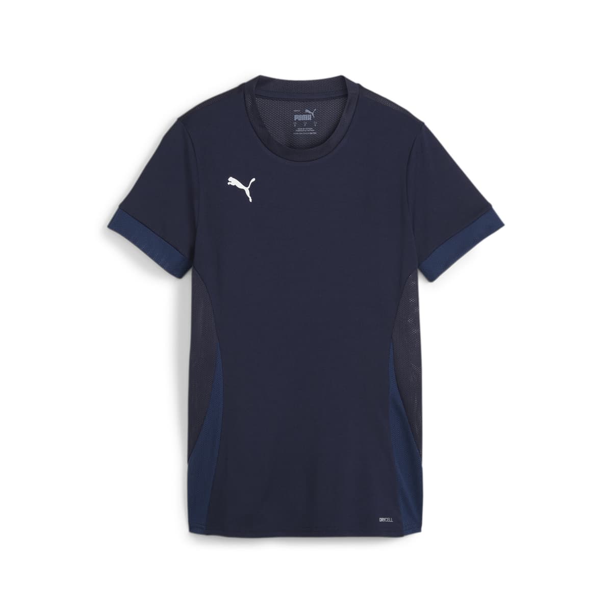 Puma teamGOAL Voetbalshirt Dames in Donkerblauw Wit