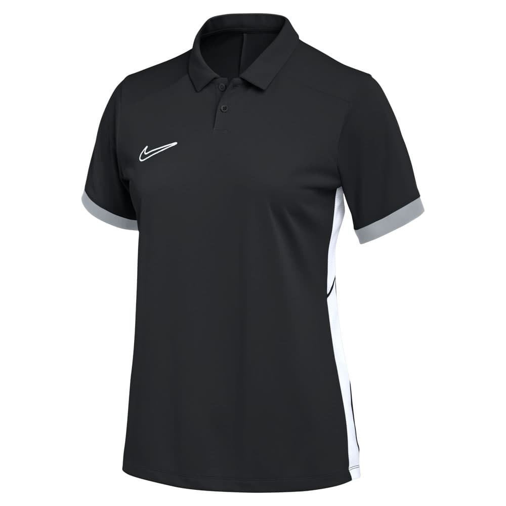 Nike Academy 25 Polo Dames in Zwart Grijs Wit