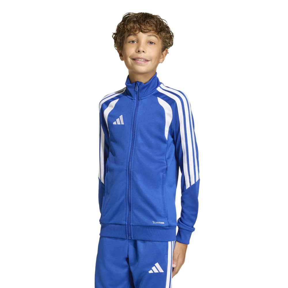 adidas Tiro 26 League Trainingsjack Kids in Blauw Wit