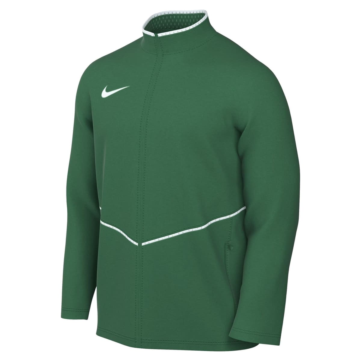 Nike Park 26 Regenjack in Donkergroen Wit