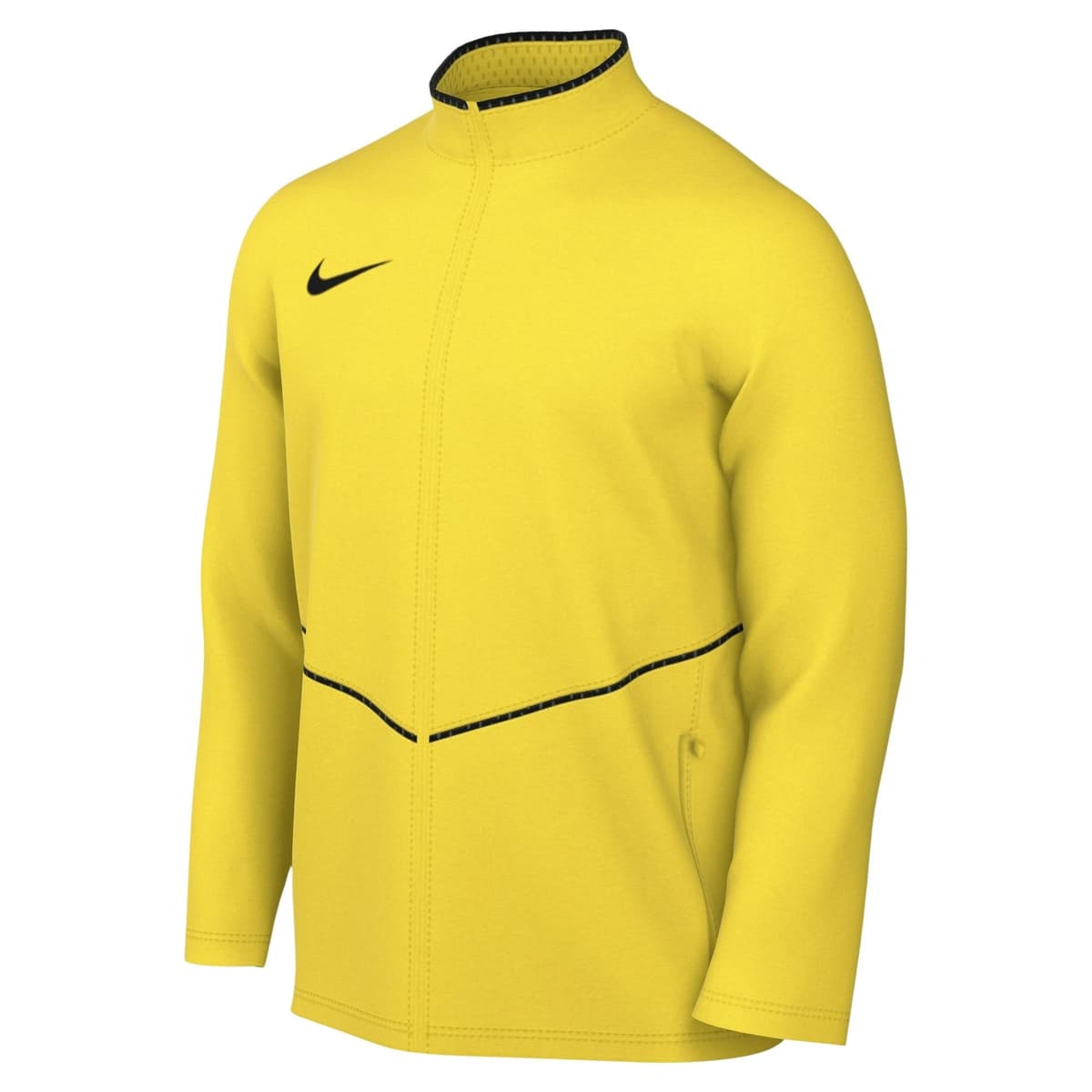 Nike Park 26 Regenjack in Geel Zwart