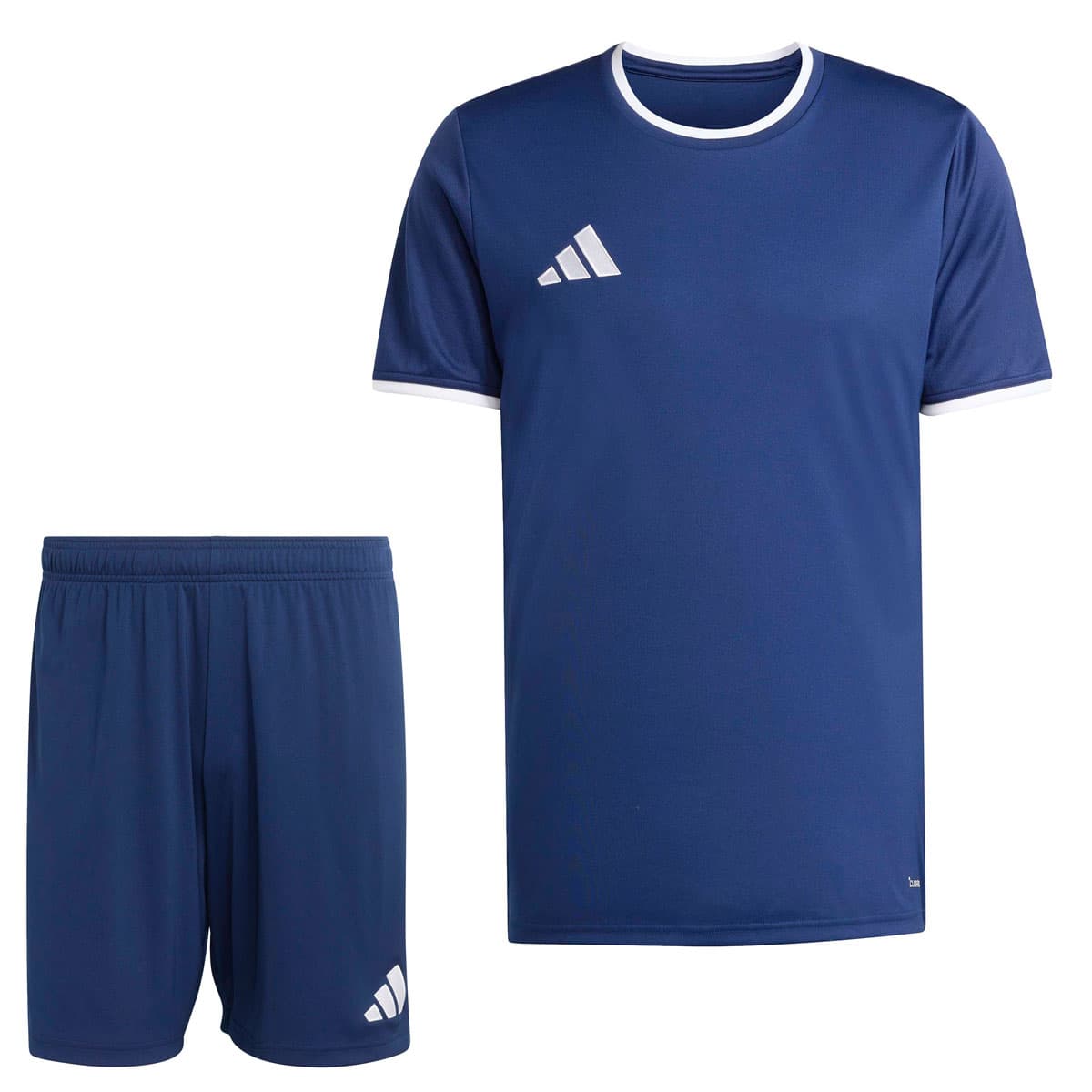 adidas Entrada 26 Voetbaltenue in Donkerblauw Wit